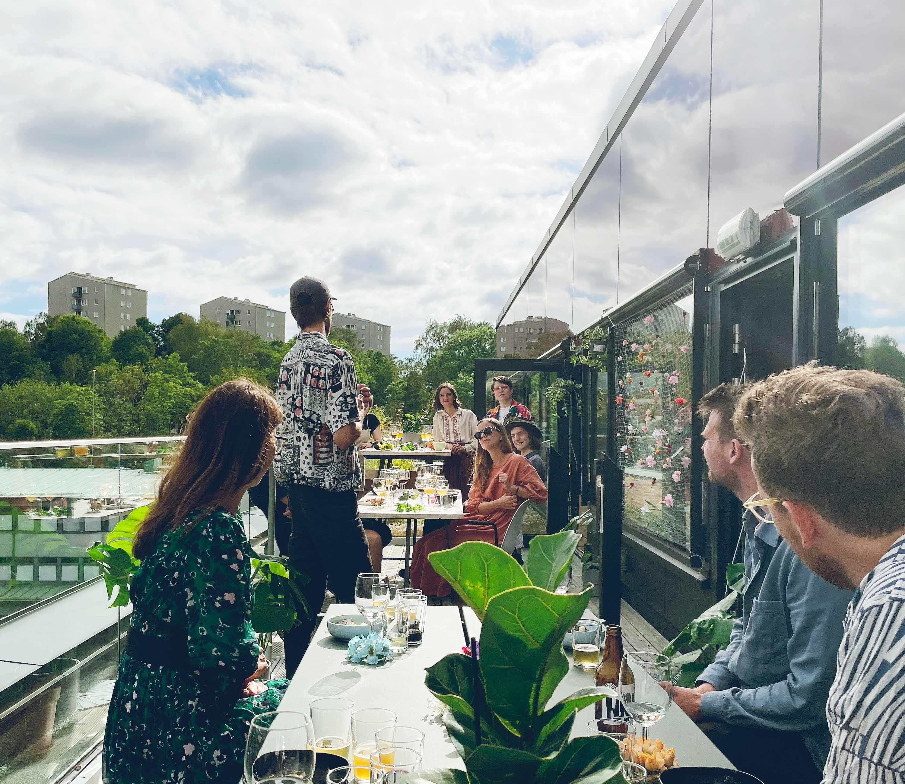 Sommarfest för Boids anställda